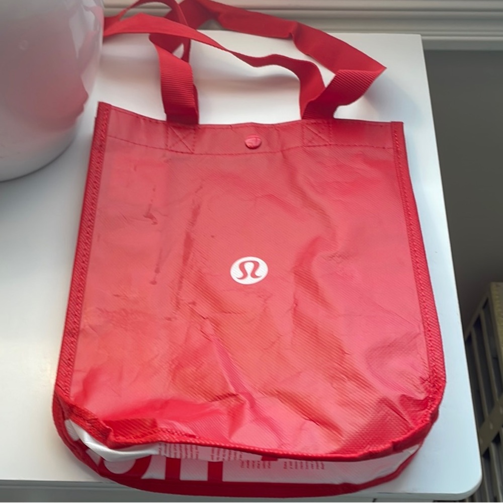 lululemon athletica Red Tote Bag